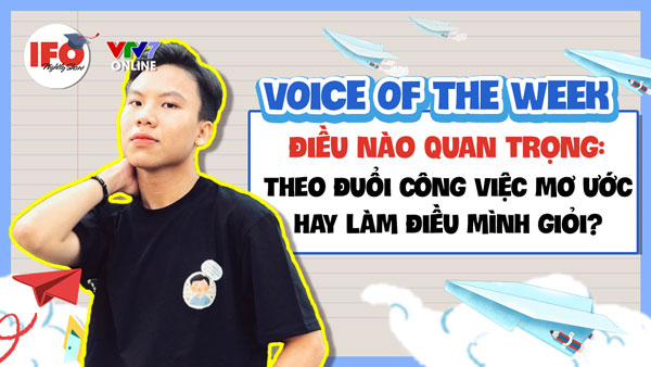 Võ Lâm Quân - What is more important? pursuing your dream job or doing what you're good at?